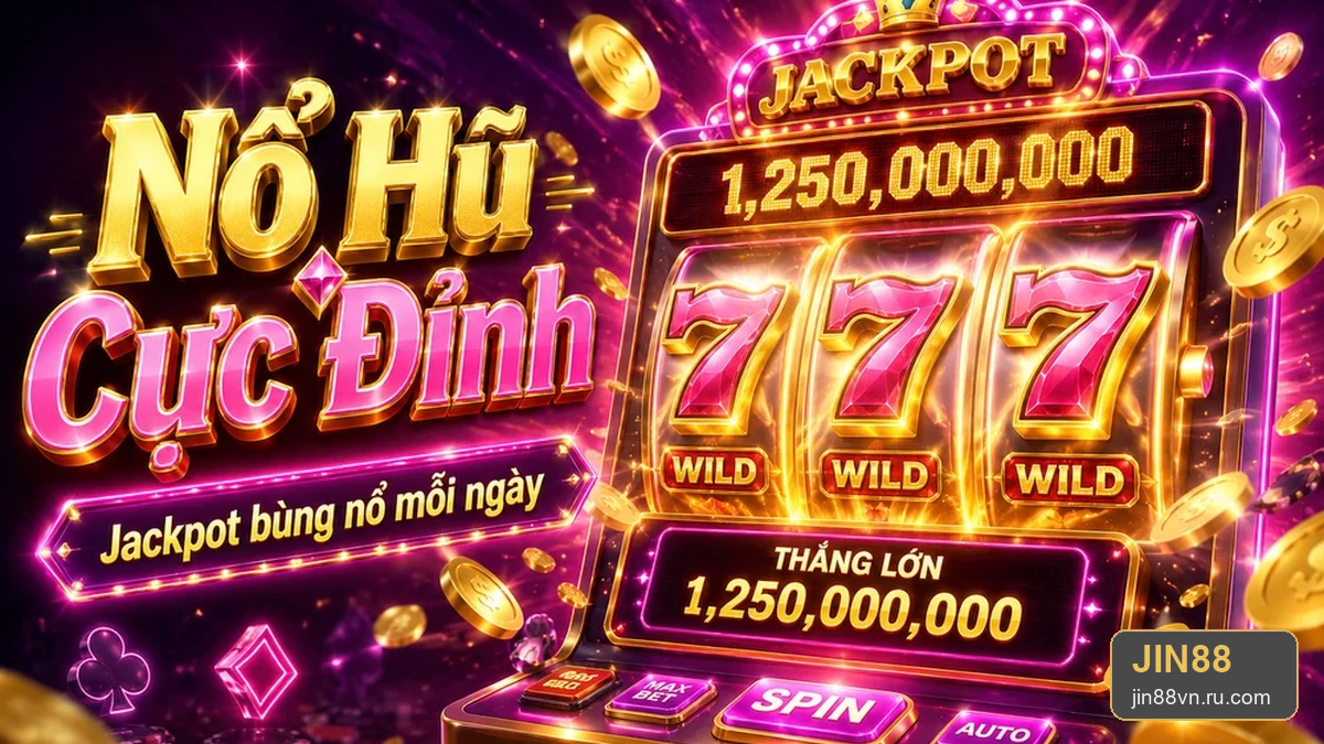 Nổ Hũ, Slot Và Jackpot Tại JIN88: Người Mới Cần Hiểu Luật Trước Khi Dùng Tiền Thật – jin88vn.ru.com