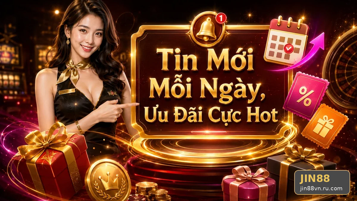 Khuyến Mãi JIN88 Tại jin88vn.ru.com: Đọc Chi Tiết Giao Diện Tin Mới, Ưu Đãi Và Điều Kiện Nhận Thưởng – Lưu Lại Điều Khoản Cùng Lịch Sử Trao Đổi Qua Góc Kiểm Chứng Theo Tên Miền