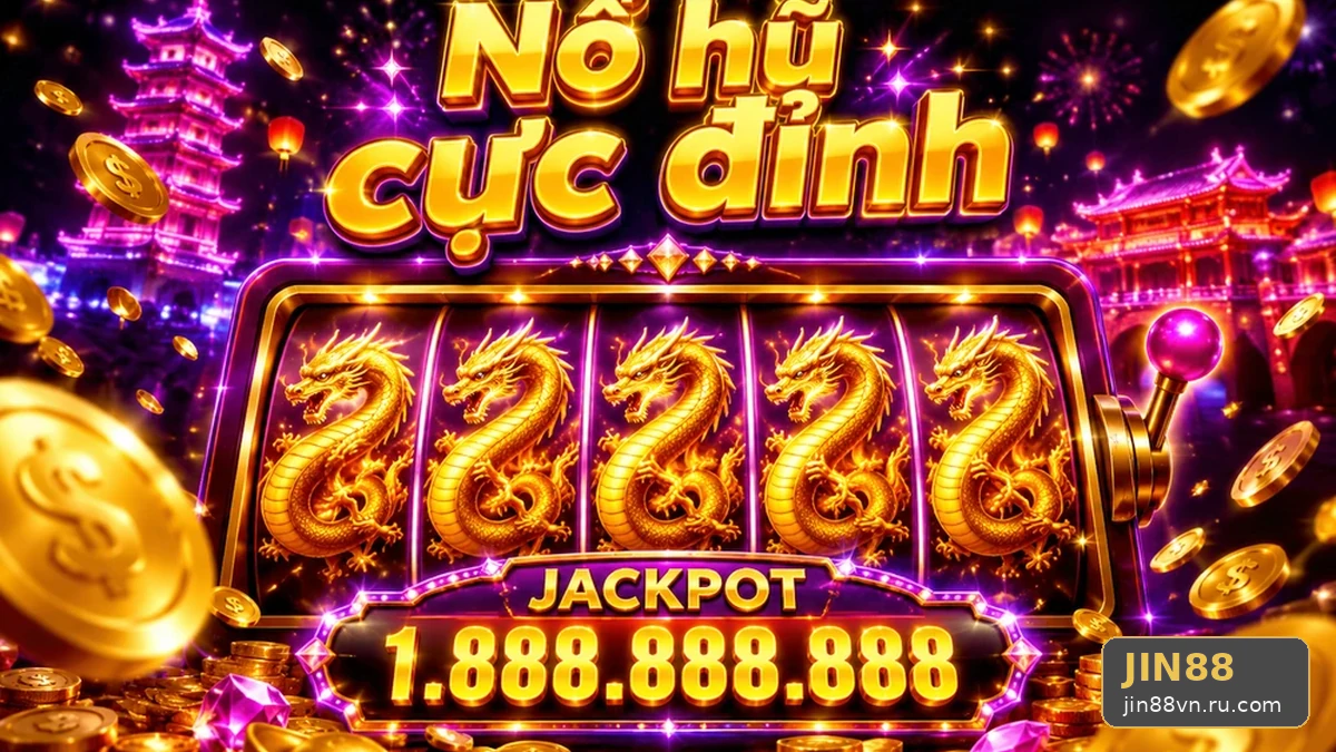 Nổ Hũ, Slot Và Jackpot JIN88 Tại jin88vn.ru.com: Hướng Dẫn Người Mới Hiểu Luật Trước Khi Sử Dụng Tiền Thật