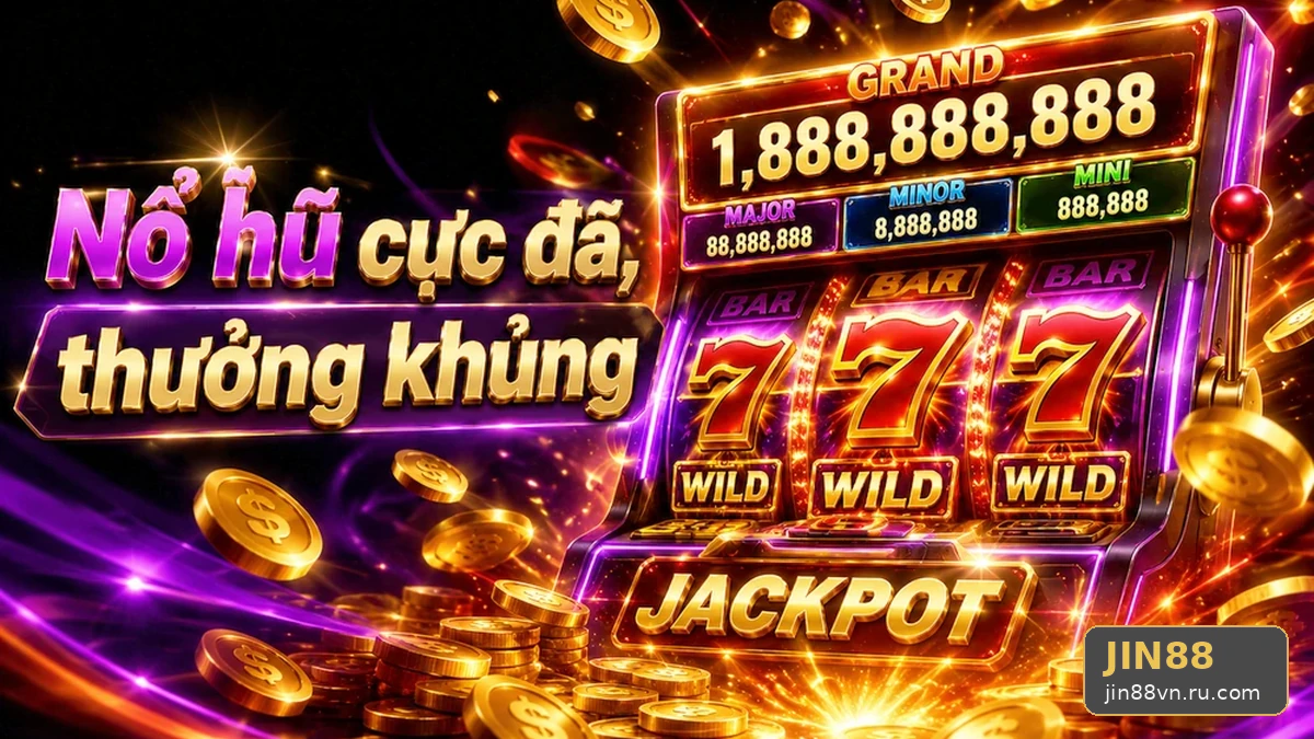 Nổ Hũ JIN88 Tại jin88vn.ru.com: Giải Thích Biến Động Kết Quả, Tính Ngẫu Nhiên Và Kỳ Vọng Thực Tế Về Slot Cùng Jackpot